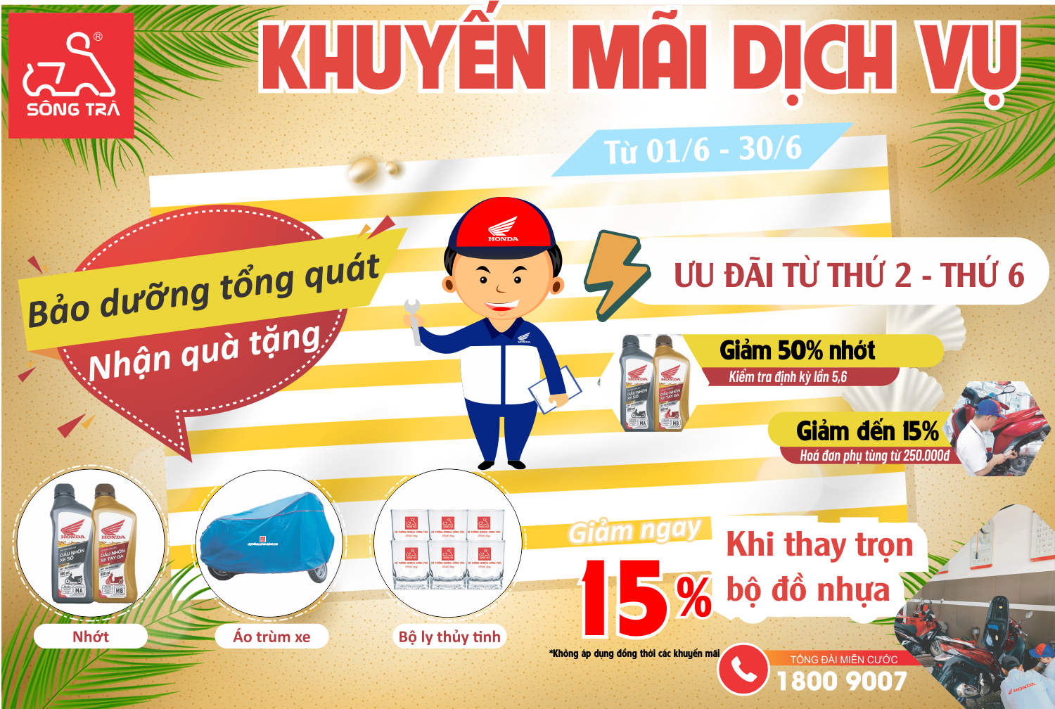 BẢO DƯỠNG XE - CƠ HỘI TRÚNG XE