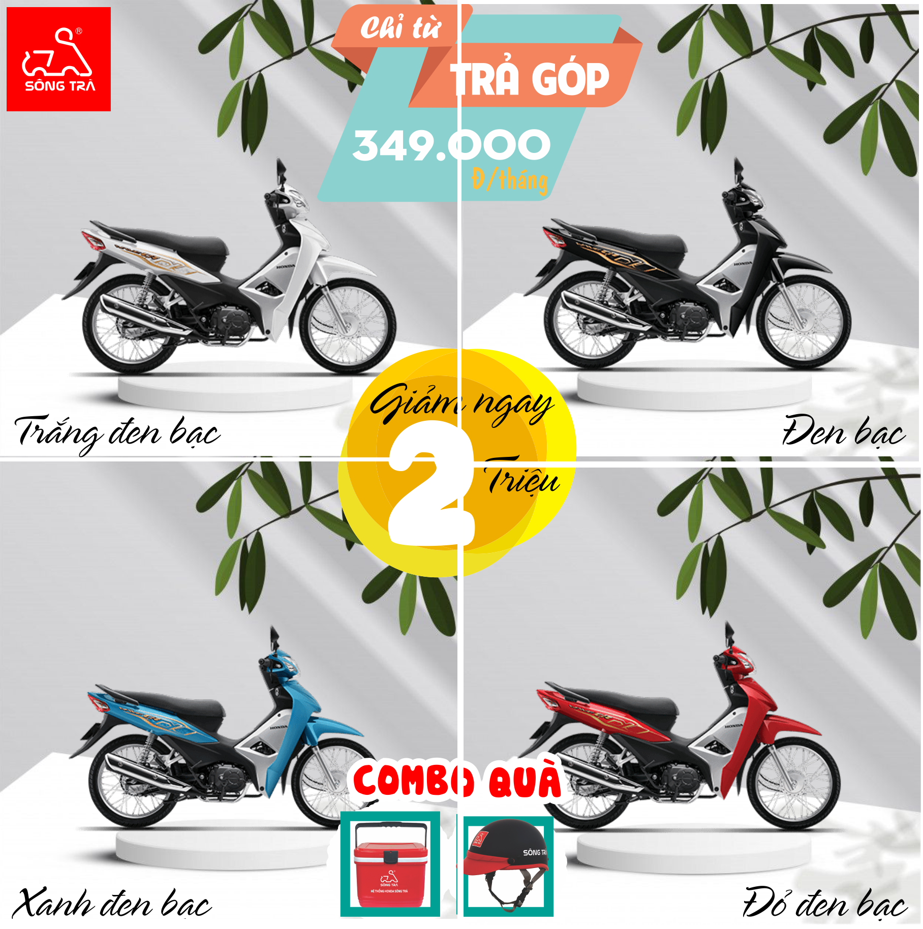 trả góp Wave Alpha