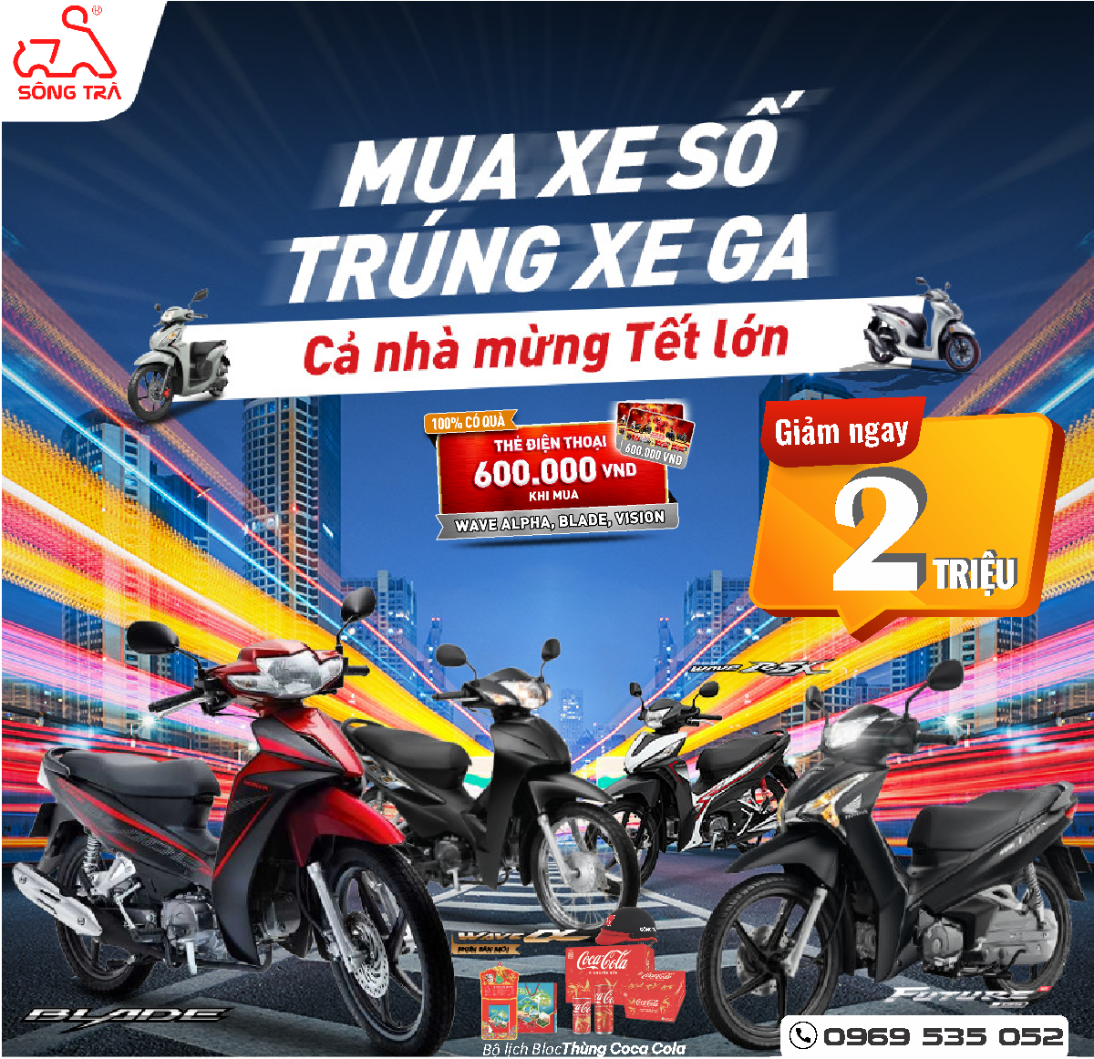 Mua xe số - Trúng xe ga