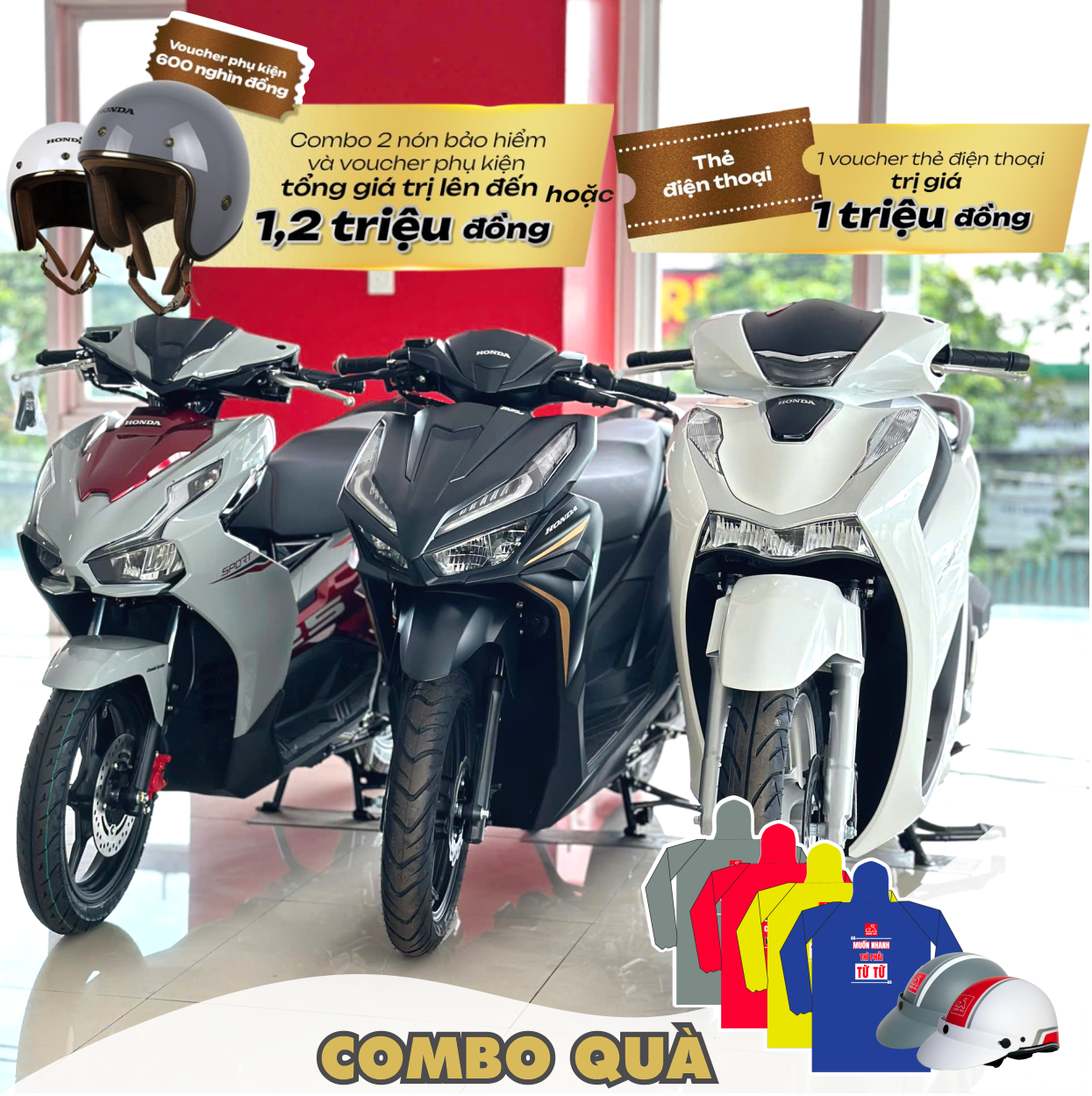 SẮM TAY GA - QUÀ SIÊU ĐÃ