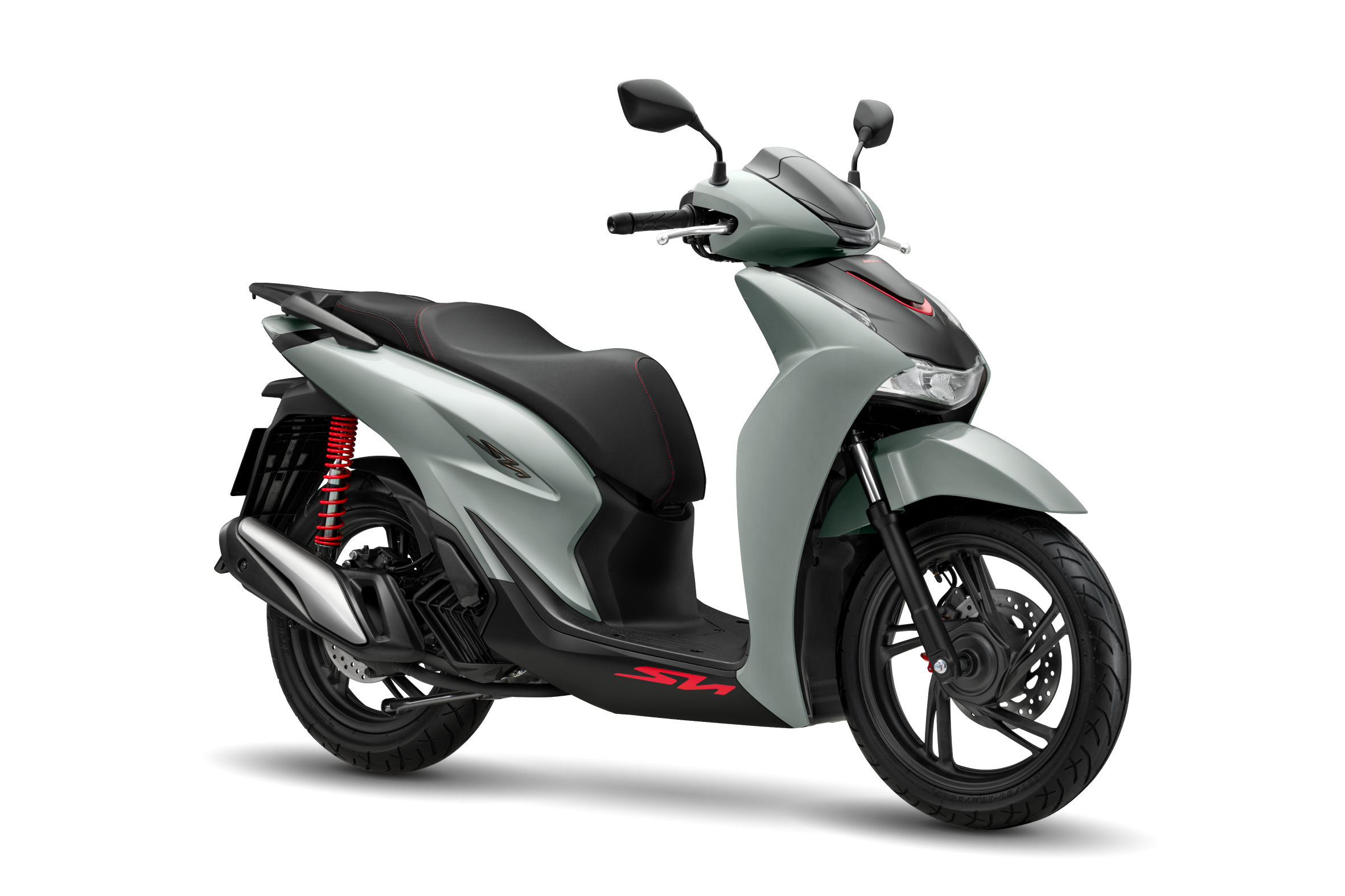 xe sh 125i thể thao xám đen