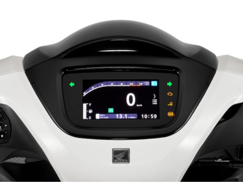Honda SH Mode 2027 trang bị màn hình màu TFT 4.2 inch hiện đại