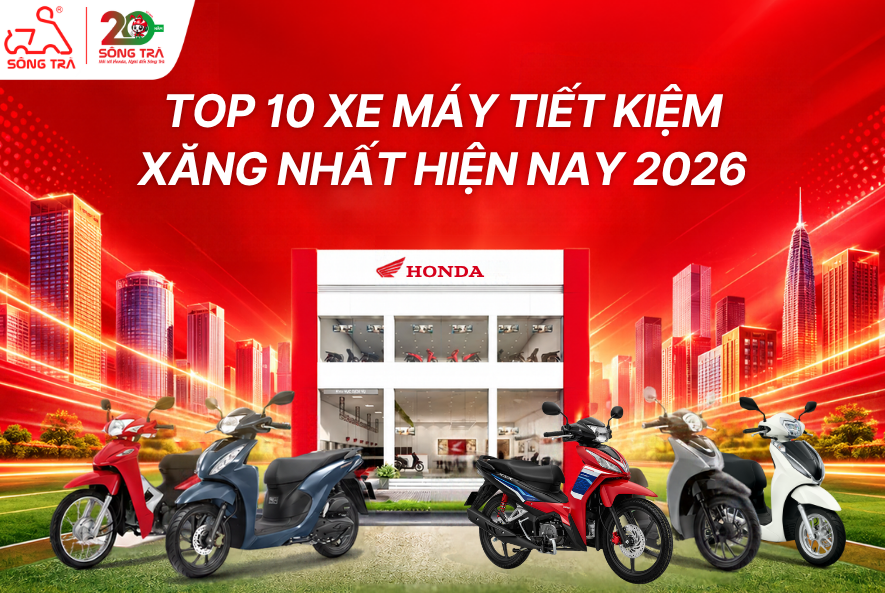 top 10 xe máy tiết kiệm xăng nhất hiện nay