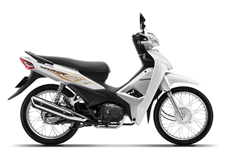 Wave alpha - Trắng bạc đen